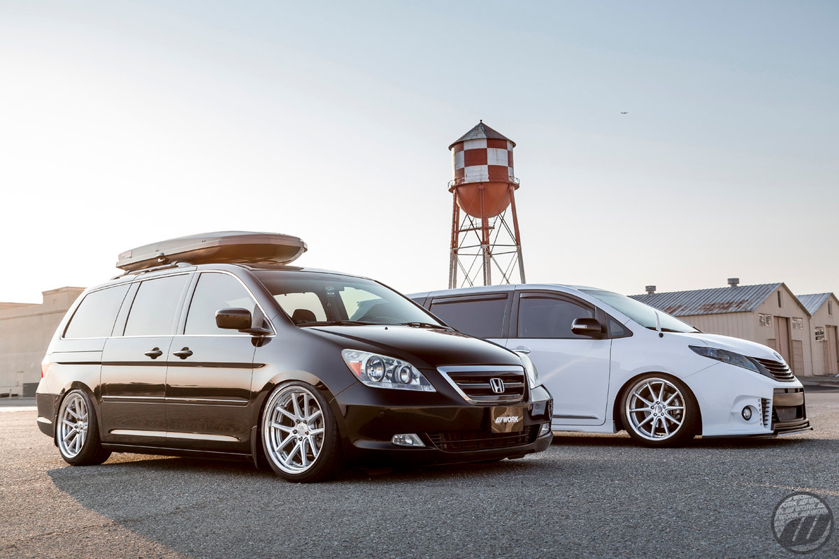 Work Wheels Sienna and Odyssey