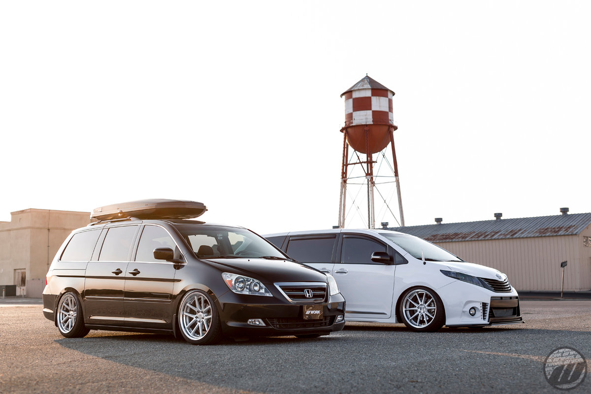 Work Wheels Sienna and Odyssey