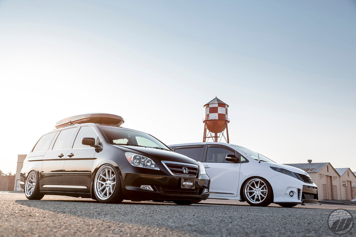 Work Wheels Sienna and Odyssey