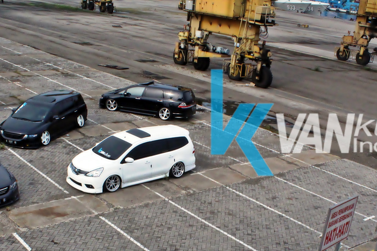 VANkulture Indonesia (official) photo session at the port of Tanjung Priok - North Jakarta