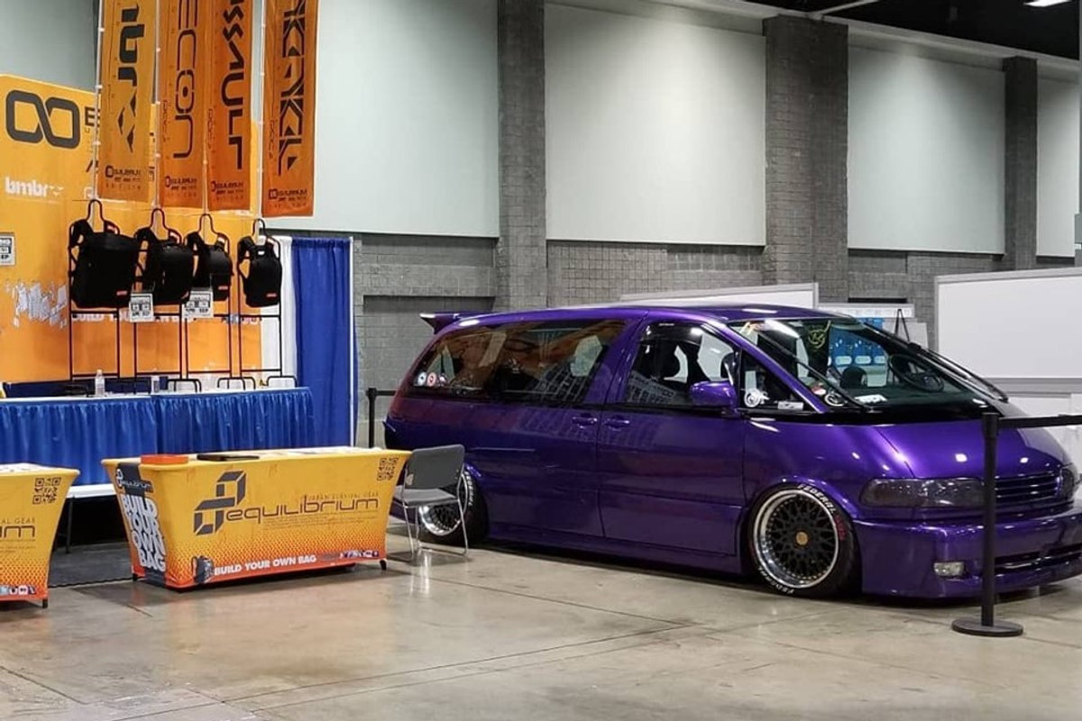 Spotlight: Morris' Purple Previa at Otakon DC 2019